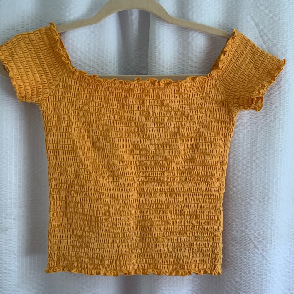 Hollister off the shoulder top